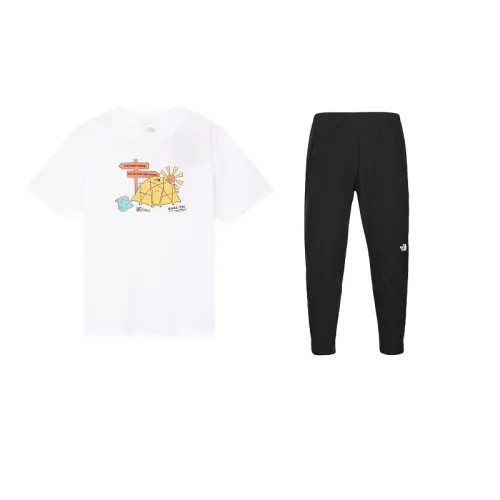 THE NORTH FACE Casual Sportswear Men's White/Black