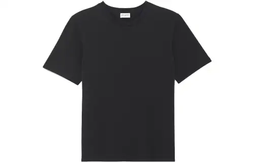 【Replicated_PM】logo-embroidered cotton T-shirt