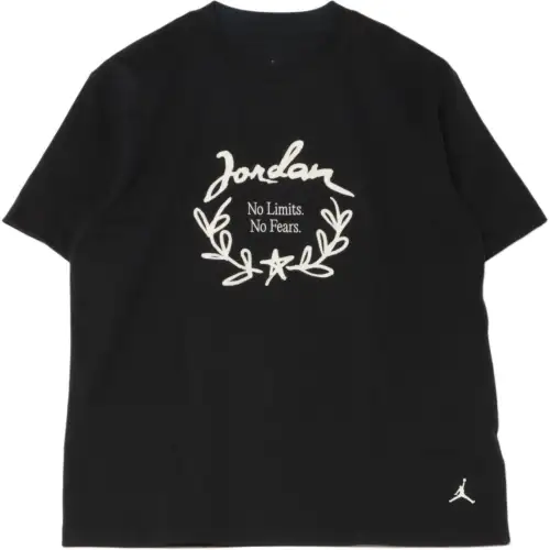Jordan T Shirts Women's Crew Neck Moderate Straight Fit