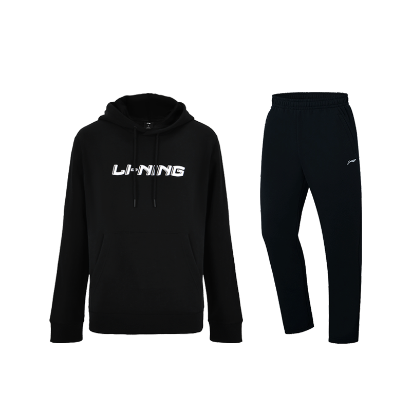 Li Ning Casual Sportswear Unisex Black