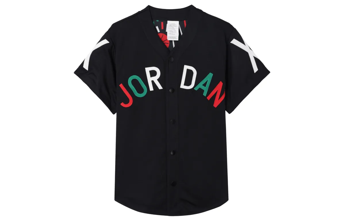 Jordan Abney Shirts Women's Black V-neck Moderate Straight Fit