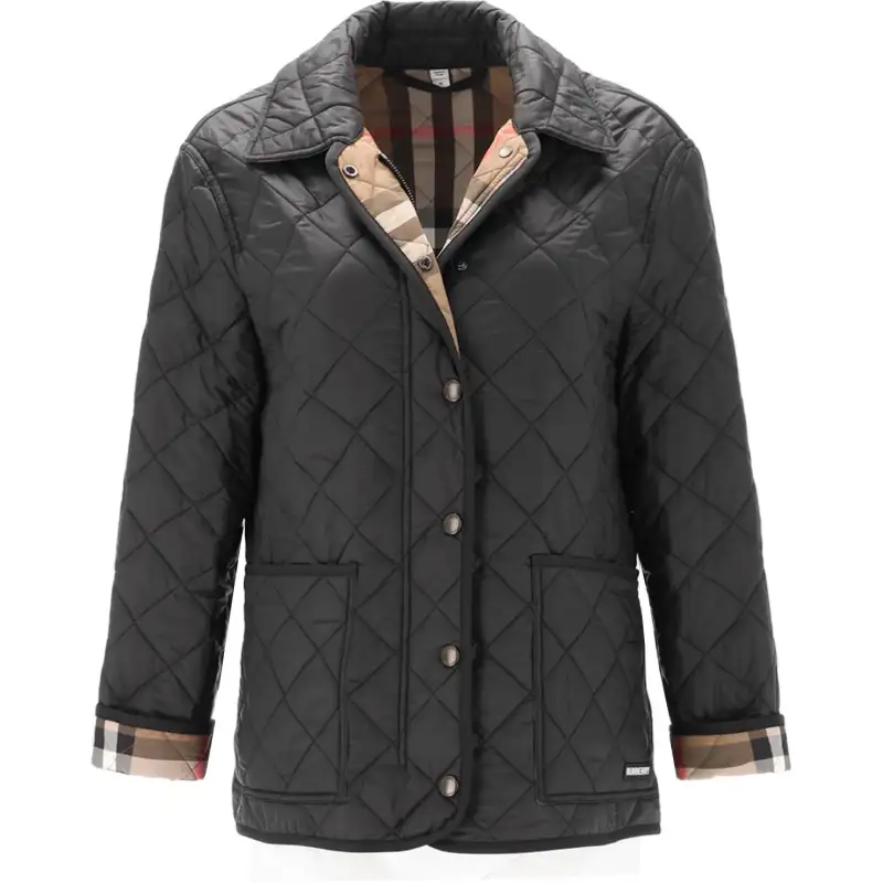 Burberry Jackets & Coats Women's Black