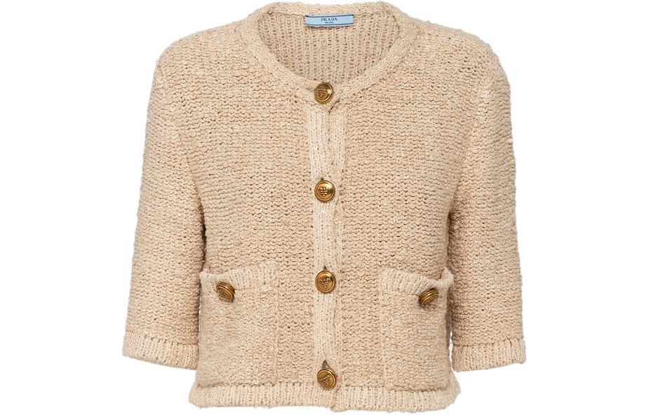 Женский джемпер Prada Knitwear (каки)