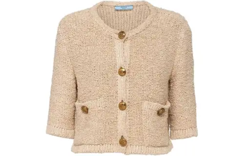 PRADA Knitwear Women's Khaki Moderate