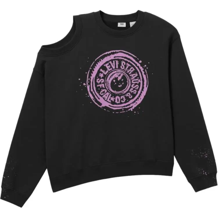 Levi's Sweatshirt Women's Gray Black