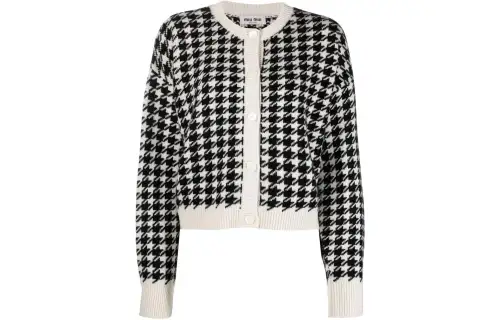 MIU MIU SS22 Cashmere Sweater Women's Black