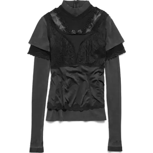 Balenciaga Layered Long Sleeved Top