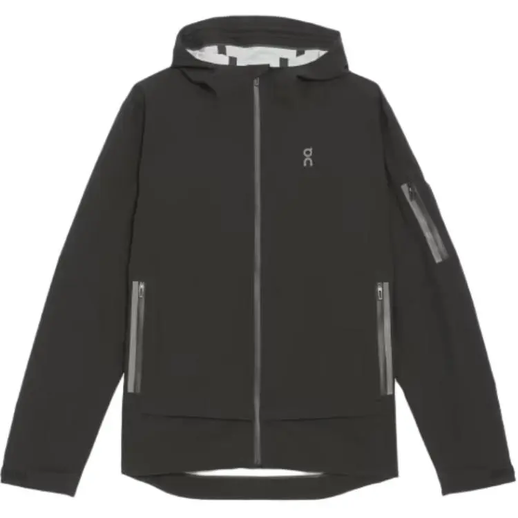 On Trek Jackets Women's Black Hooded Moderate Other
