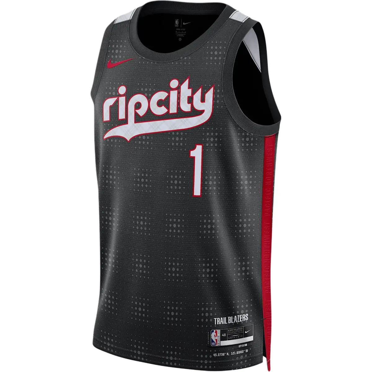 Nike Anfernee Simons Portland Trail Blazers 2024/25 City Edition Men's Nike Dri FIT Nba Swingman Jersey