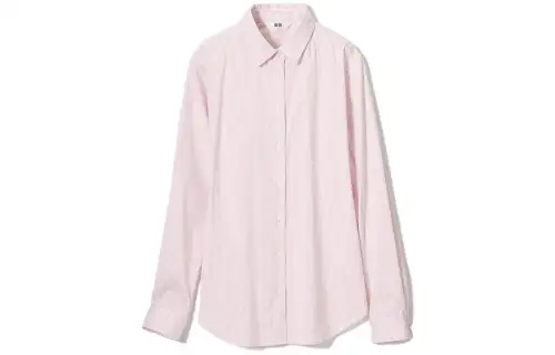 UNIQLO Shirts Women's Pastel Pink Moderate Shirt