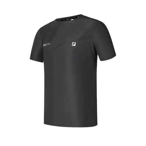 FILA AthleticsFitness T Shirt Men's Dark Ink Gray