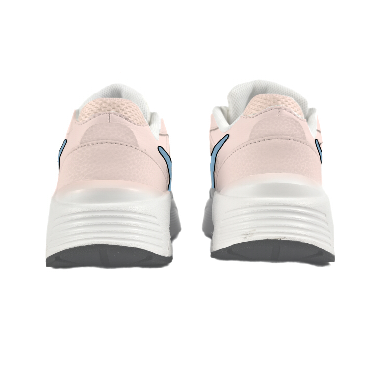 Nike Air Max Fusion Abrasion Resistant Slip Resistant Low top Running Shoes Women’s Blue Pink