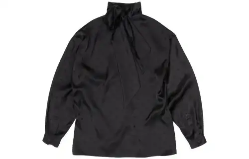 Balenciaga Tie-Neck Blouse