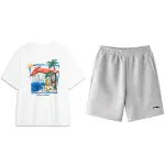 Li Ning Casual Sportswear Men's Crew Neck Moderate