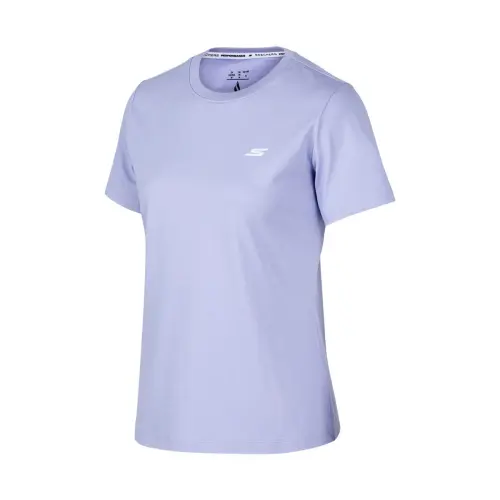 Skechers Basic Sports Collection T Shirt Women's Sky Purple