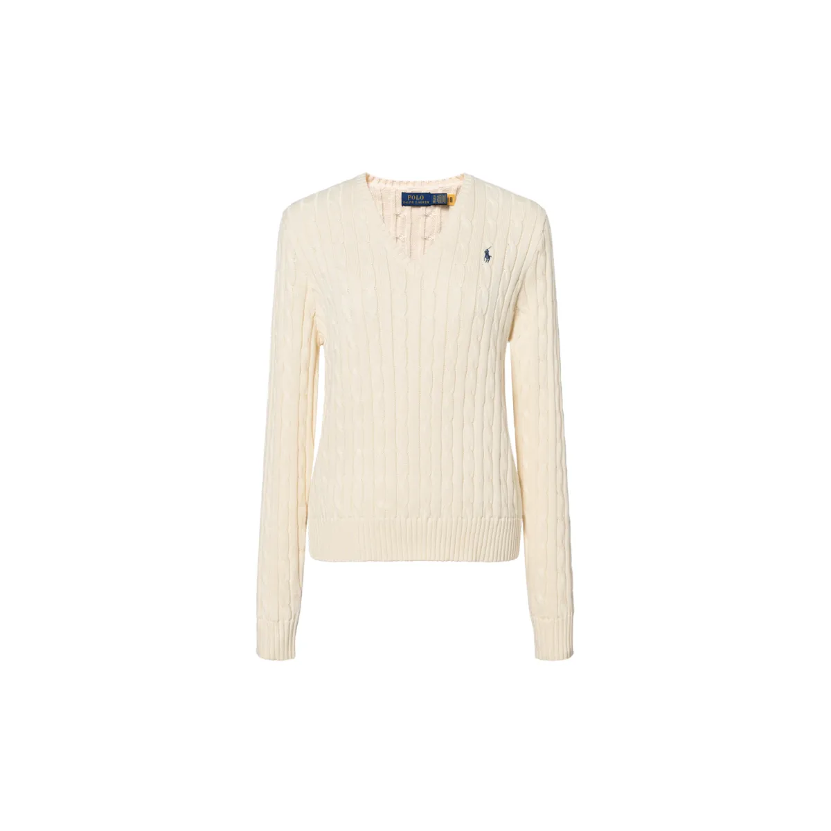 Polo Ralph Lauren SS23 Knitwear Standard Women's Cream White