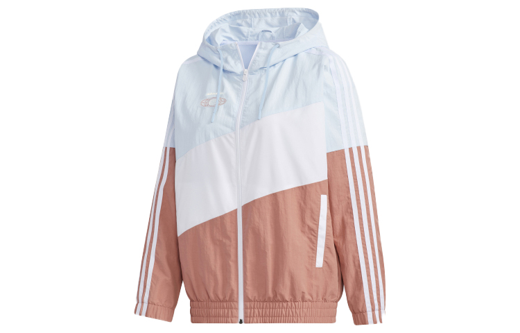 Женская куртка adidas neo W SS Egame WB (голубая)