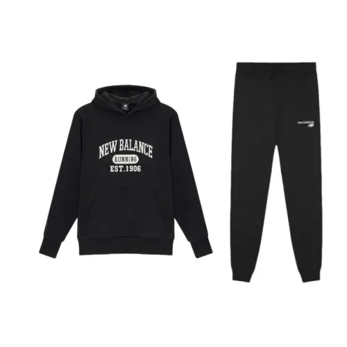 New Balance Sweatshirt Set Unisex Black