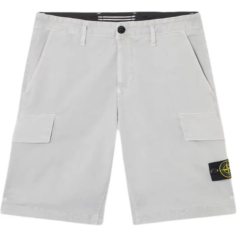 STONE ISLAND Casual Shorts Men's Gray