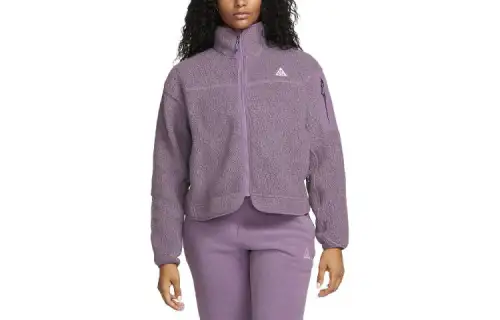 Nike ACG 'Arctic Wolf' Polartec® Jackets & Coats Women's Purple Gray