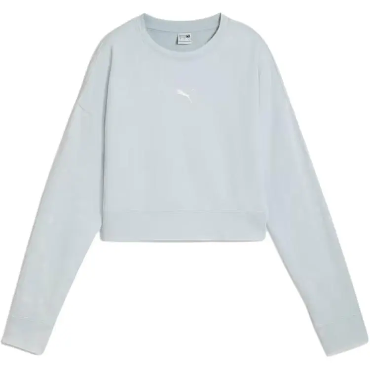 PUMA DARE TORELAXED FW24 Washed Sweatshirt Women's Blue