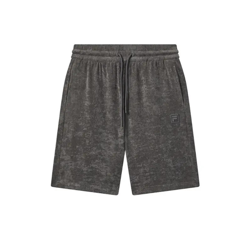 FILA MILANO Casual Shorts Men's Leather Brown