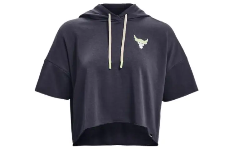Under Armour Sweatshirts Women's Purple Hooded Moderate Regular