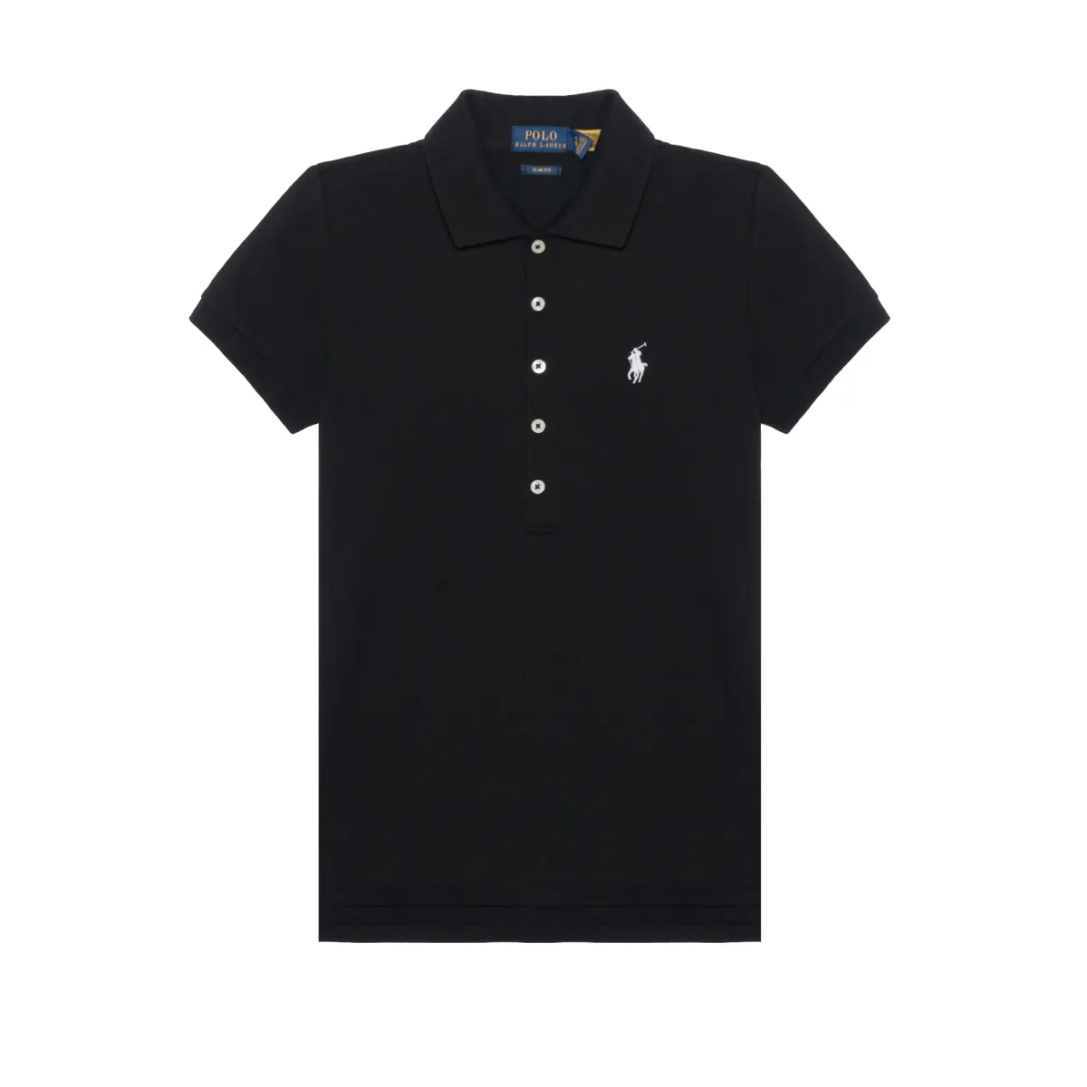 Polo Ralph Lauren FW22 Polo Shirt Slim Fit Women's Black
