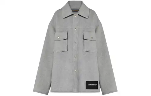 Lv Double Face Overshirt