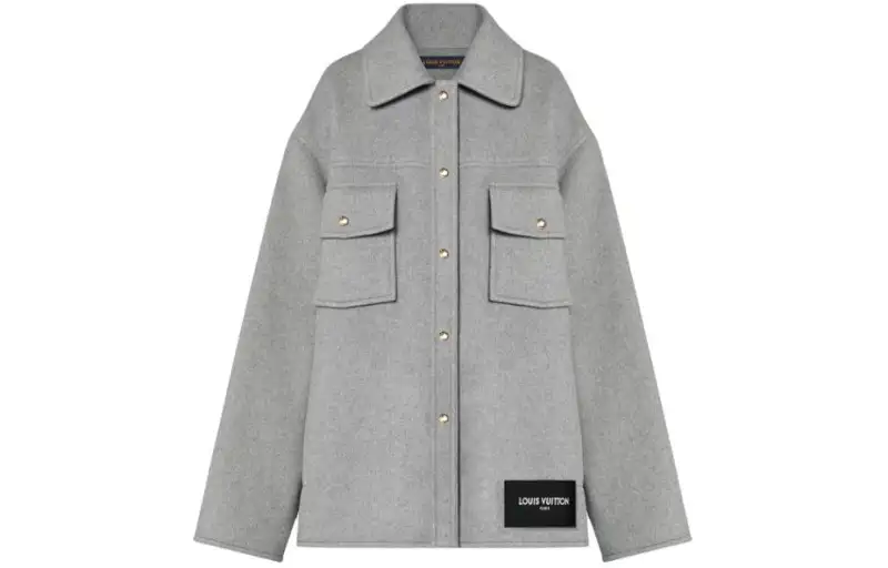 Lv Double Face Overshirt