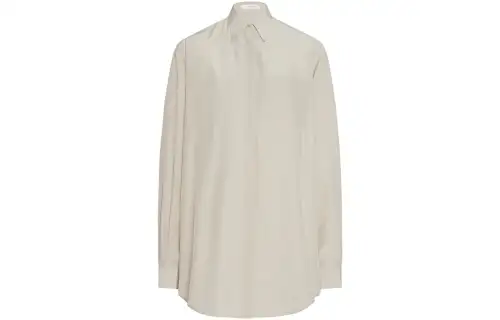 THE ROW Shirts Women's White Pointed Collar Moderate Other