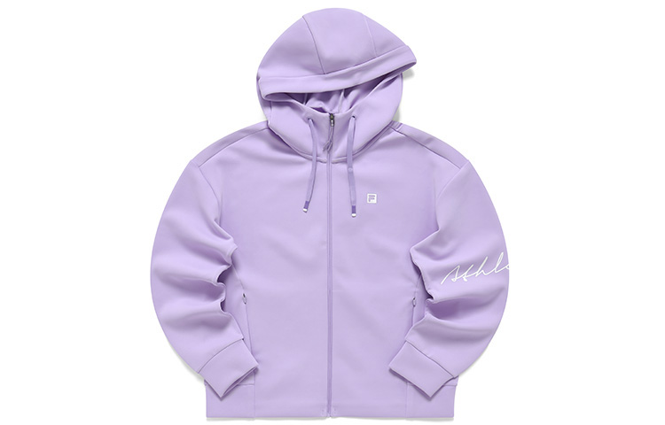 Женская куртка FILA Athletics (пурпурная)