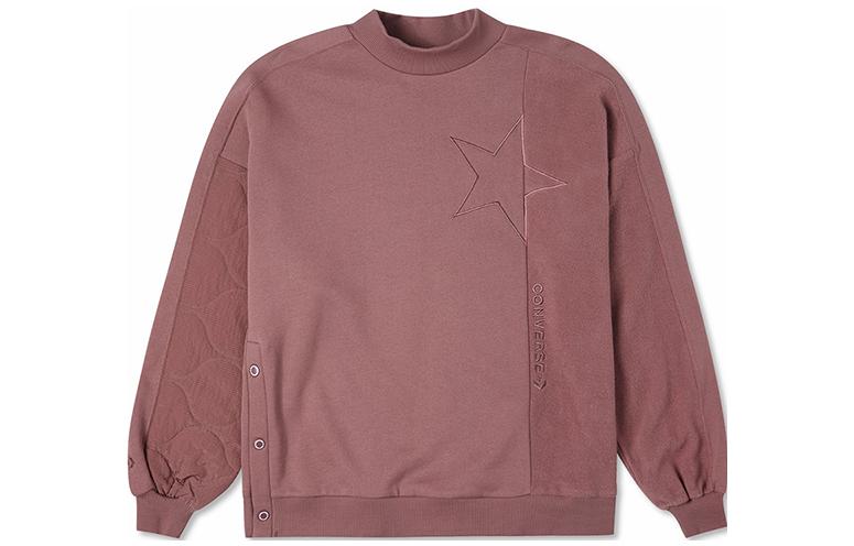 Женское худи Converse FW22 Logo (розовое)