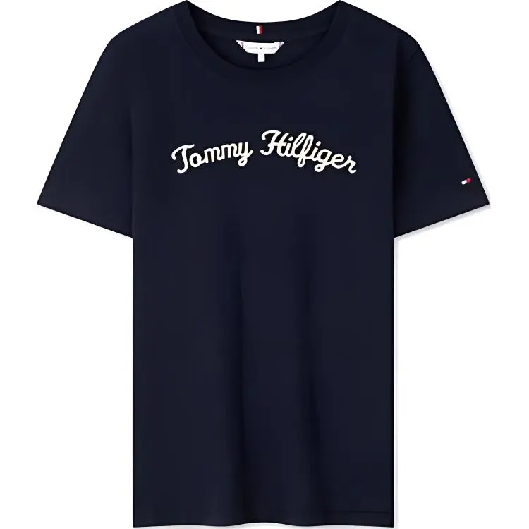 Tommy Hilfiger T Shirt Women's Navy Blue