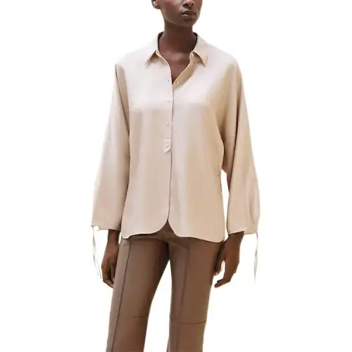 HERMES FW24 Shirt Women's Beige