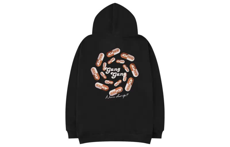 404MOB GANG Sweatshirts Unisex Hooded Moderate Regular