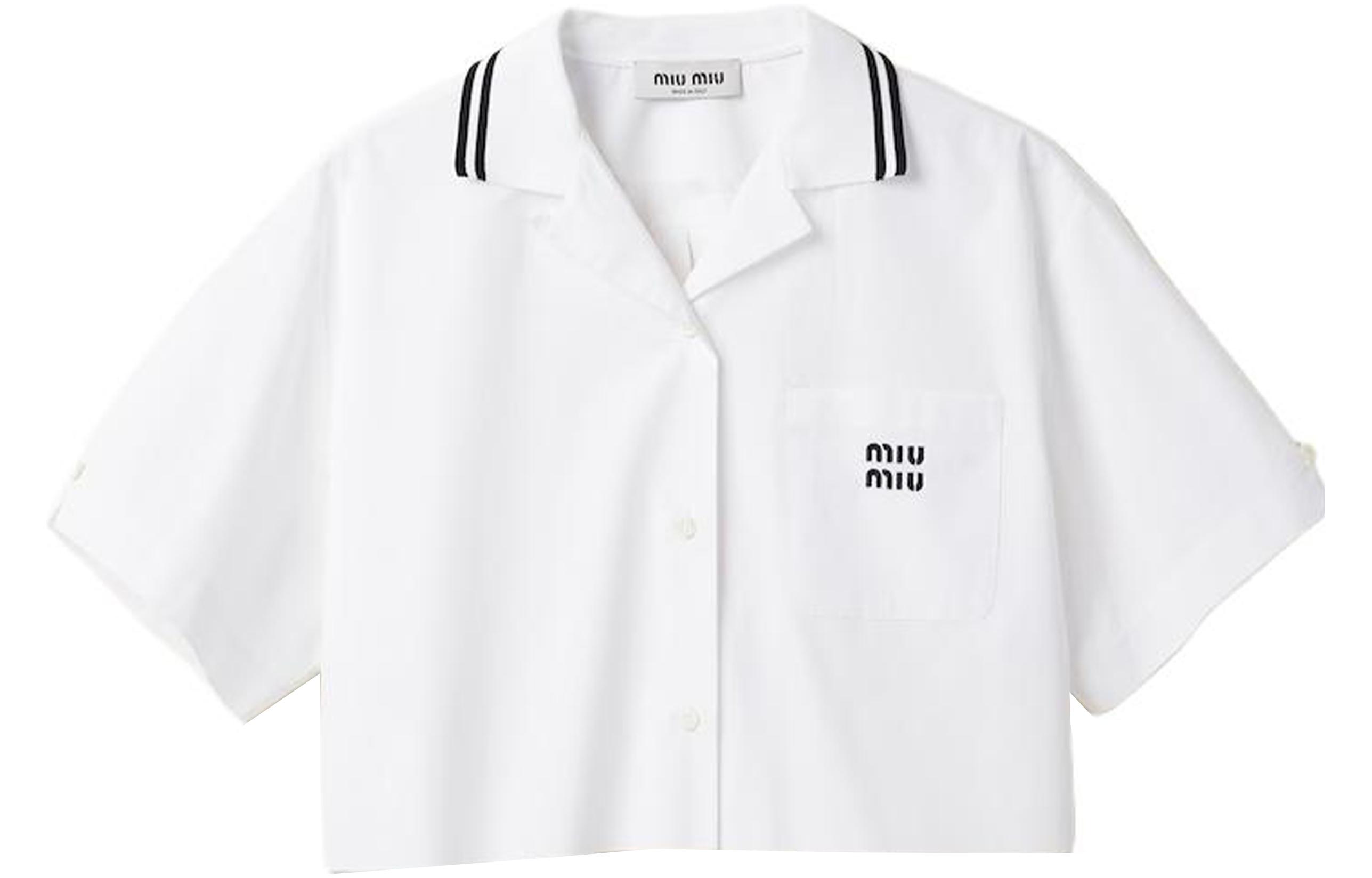 Женская футболка MIU MIU (белая)