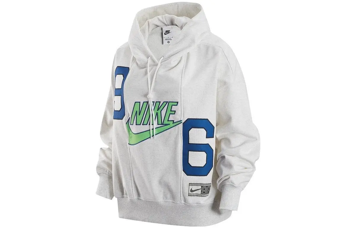 Nike Sweatshirts Women's White Hooded (Non-detachable) Moderate