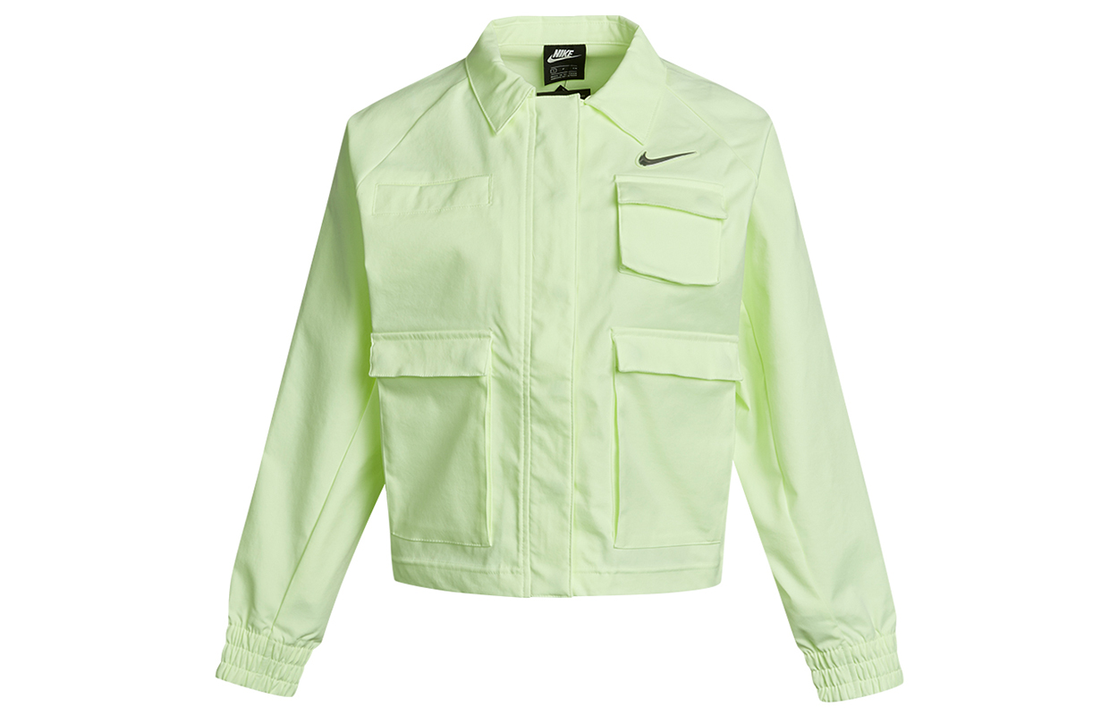 Женская куртка Nike Sportswear Swoosh (желтовато-зеленая)