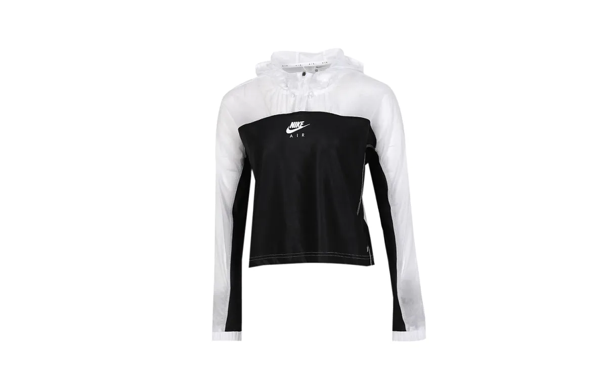 Nike Jackets Women's Black White Hooded Moderate Other