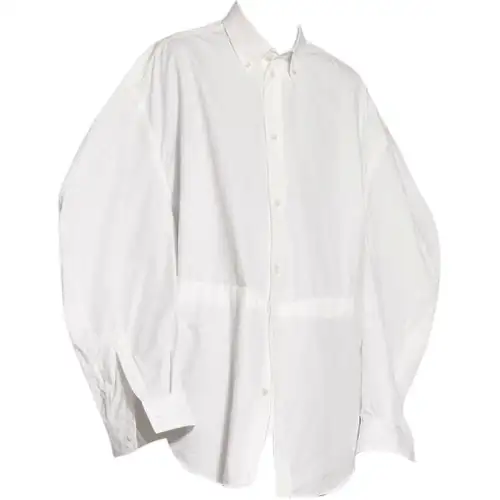 Balenciaga Shirt Loose Fit Women's White