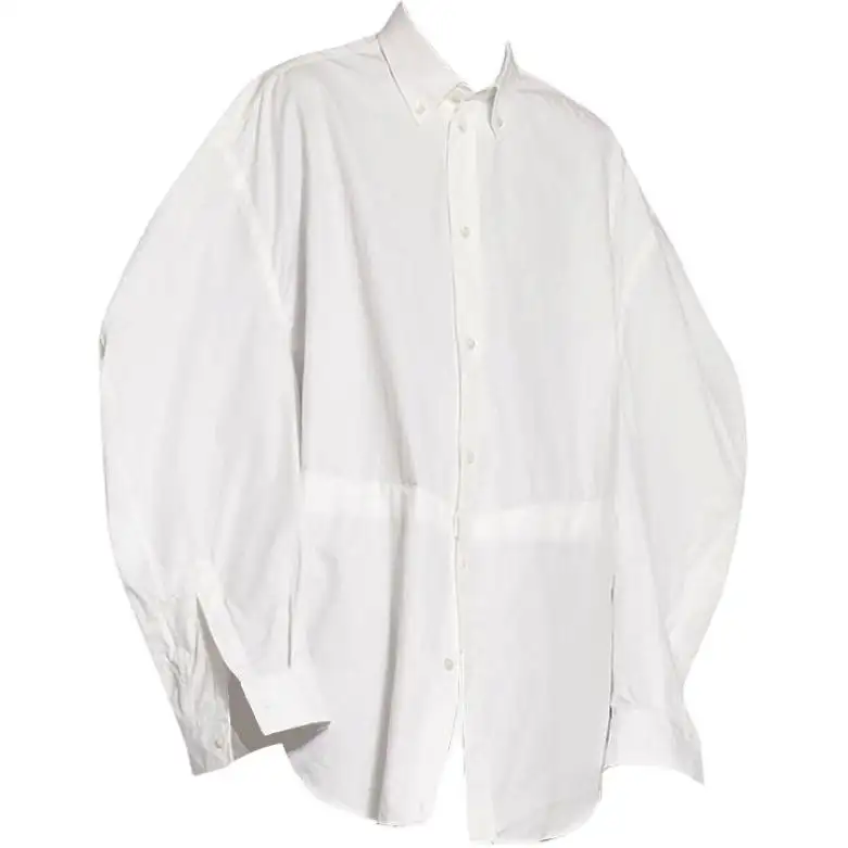 Balenciaga Shirt Loose Fit Women's White