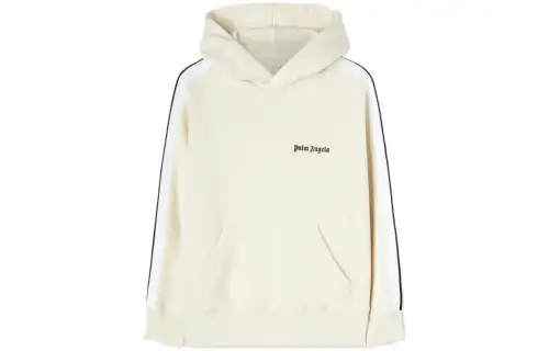 PALM ANGELS Sweatshirts Women's Beige Hooded Moderate Regular