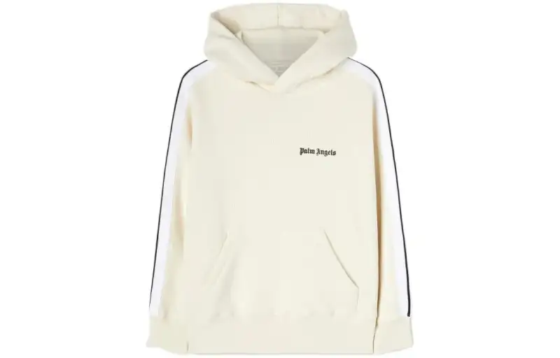 PALM ANGELS Sweatshirts Women's Beige Hooded Moderate Regular