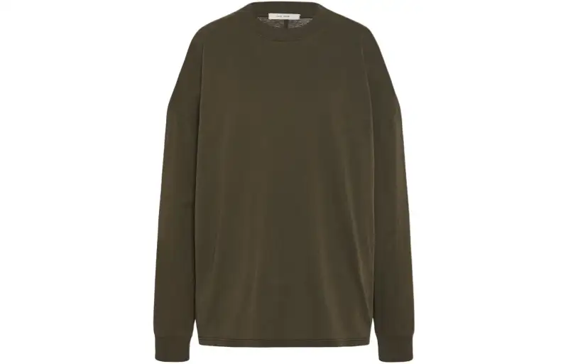 THE ROW SS24 T Shirt Women's Gray Green