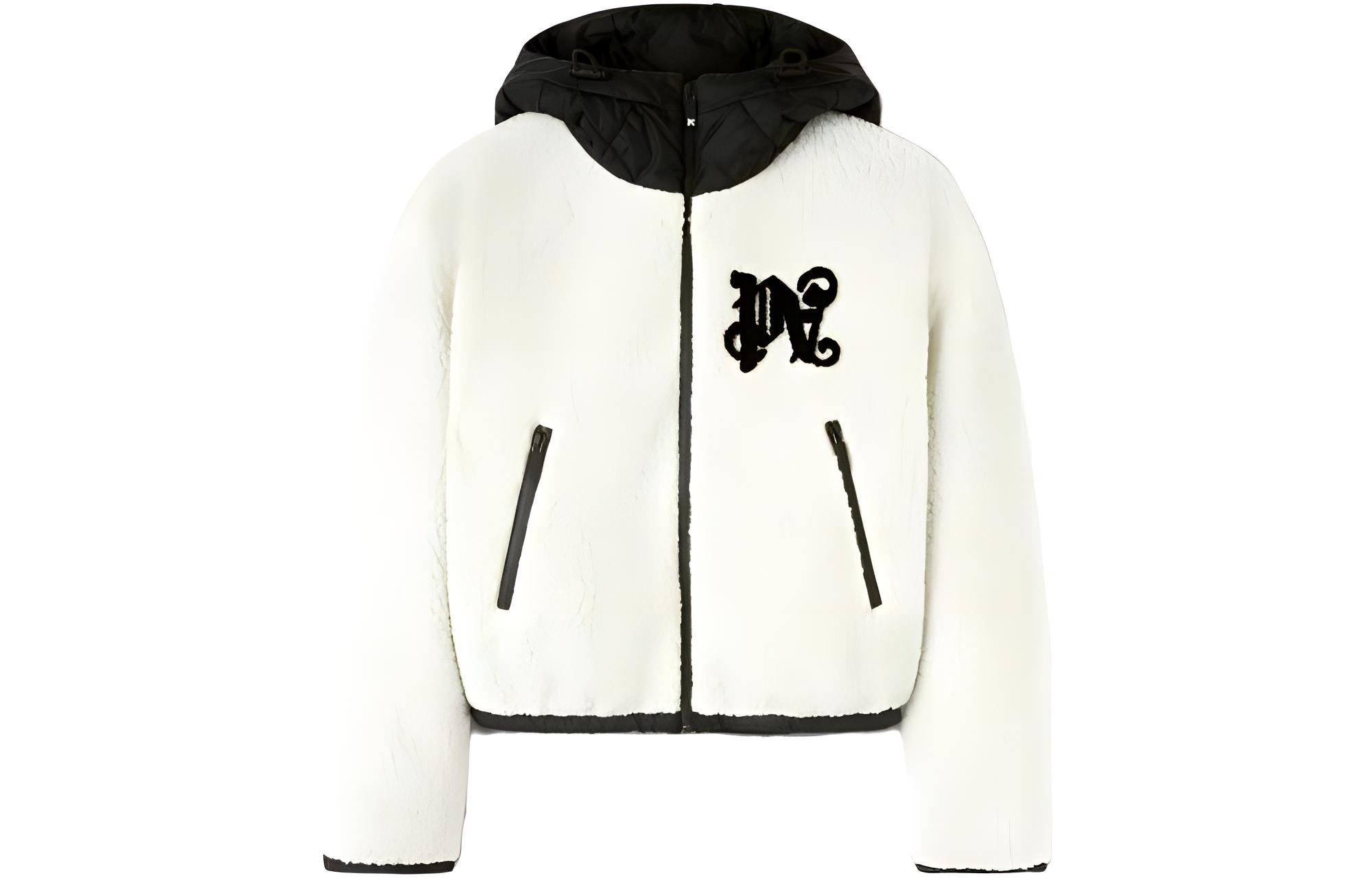 Женская куртка PALM ANGELS Monogram Cozy Ski Jacket (белый)