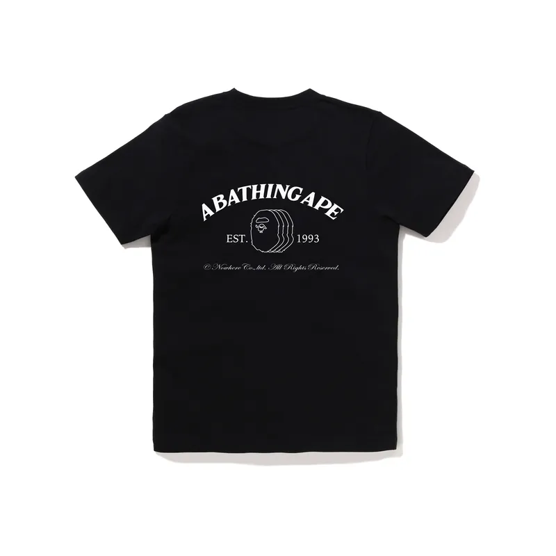 A BATHING APE T Shirts Women's Crew Neck Moderate Straight Fit