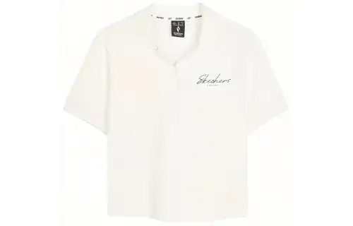 Skechers Polo Shirt Women's Marshmallow White