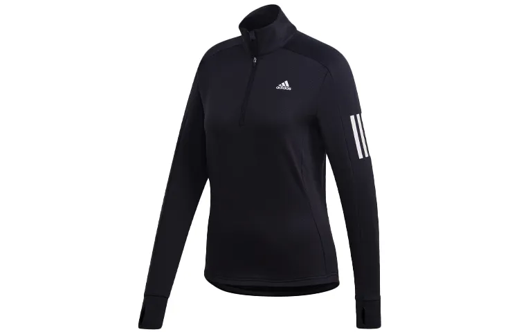 Adidas Jackets Women's Black Stand Collar Moderate Other