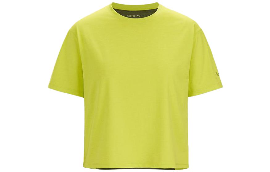 Женская футболка Arcteryx TAEMA Crop (зеленая)
